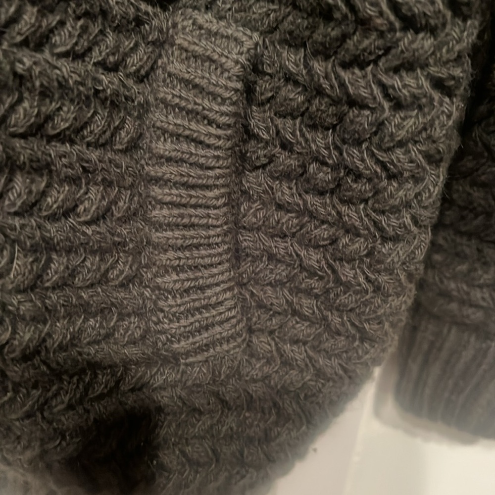 United Colors Of Benetton Dark Gray Cardigan - Picture 4 of 7